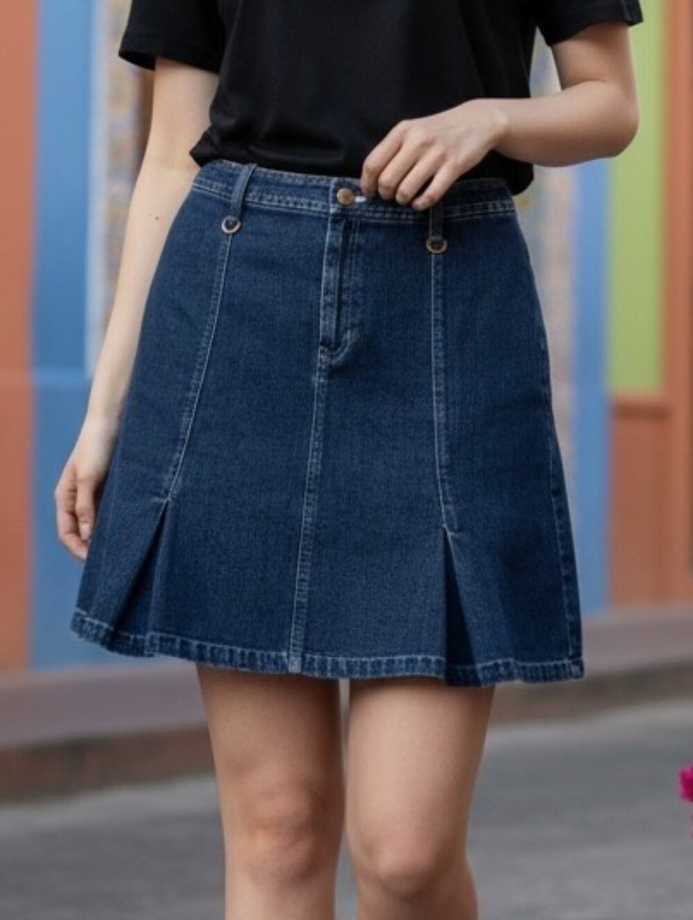 Levi's Dark Blue Denim Skirt